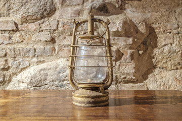 ancient oil lamp