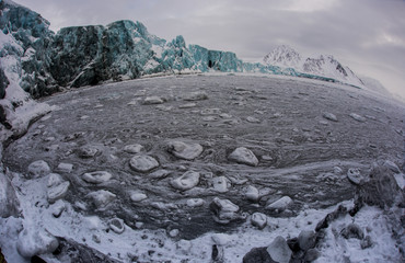 Lodowcowe czoło © blackspeed