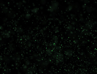 Abstract Particles Glitter Lights Background
