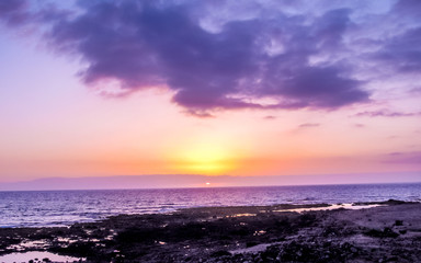 Sonnenuntergang auf Teneriffa 1