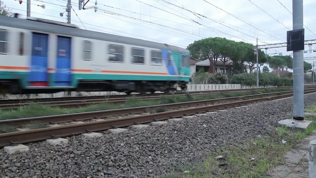 Passenger Regional Diesel Italian Train