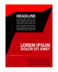 Fototapeta premium flyer,brochure template. vector 