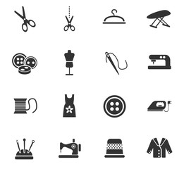 tailoring icon set