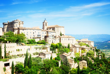 Fototapeta premium panorama of Gordes