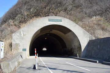 トンネル／山形県庄内地方の道路で、トンネルを撮影した写真です。