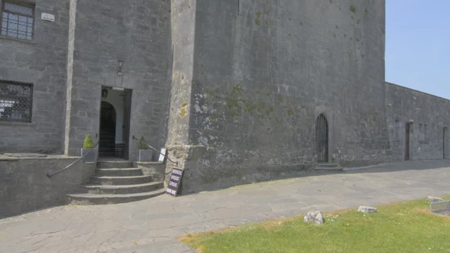 Dunguaire castle near Kinvarra in Co. Galway, Ireland. Wild Atlantic Way Route.