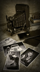 Plattenkamera Vintage