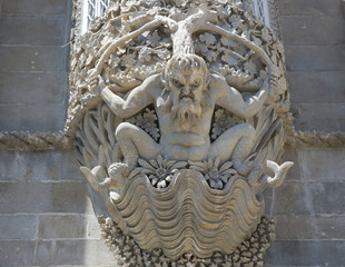 Detail of some typical portuguese tiles
