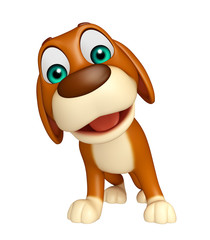fun Dog  funny cartoon character
