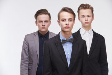 young businessmen at a meeting