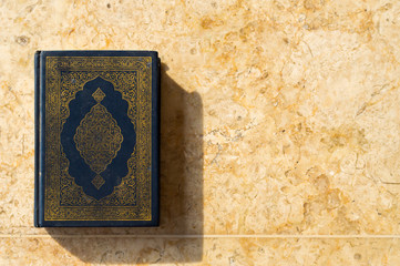 Holy Quran on Ceramic Background