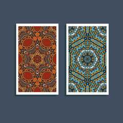 ethnic pattern cards