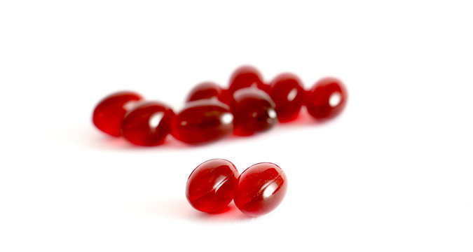 omega 3 krill red capsules
