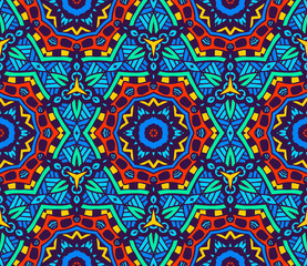 abstract vibrant  seamless pattern 