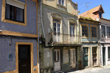 Naklejka premium Architecture in Aveiro, Beiras region, Portugal