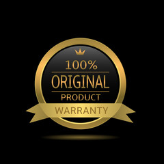 Original product label