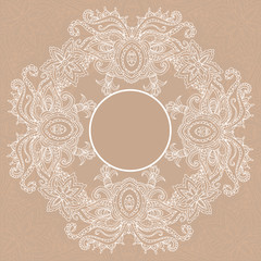 Beautiful card vector