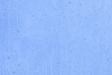 Obraz premium Rain drops on window