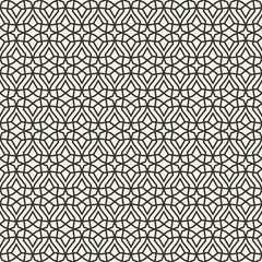 Abstract seamless geometric islamic wallpaper pattern