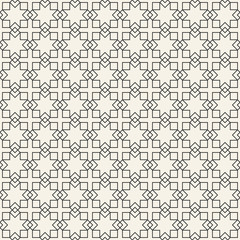 Abstract seamless geometric islamic wallpaper pattern