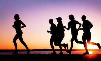 running