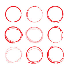 highlighter circles