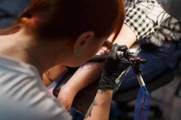 girl tattoo girl tattoo making.