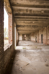 Fototapeta premium Abandoned Factory Building