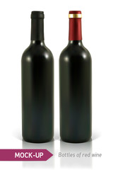 bottle of red wine