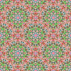 Ornamental Seamless Pattern. Abstract Geometrical Vector Backgro