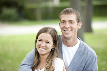 Fototapeta premium Young Happy Couple