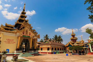 Shwe Maw Daw Pagoda (Shwemawdaw Pagoda), Myanmar or Burma.