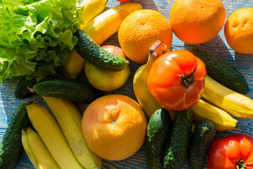  fruits and vegetables