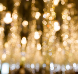 Obraz premium Shimmering blur spot lights on abstract background