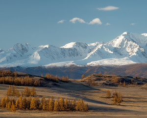 Горный пейзаж. Курайская долина.