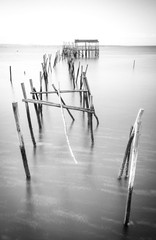 A peaceful ancient pier - 110593867