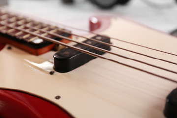 Fototapeta premium Electric guitar, close up