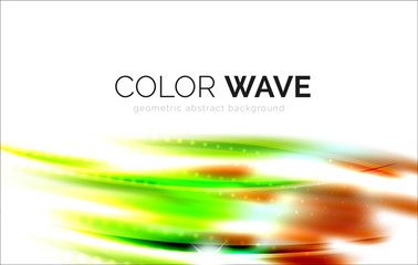 Shiny color wave