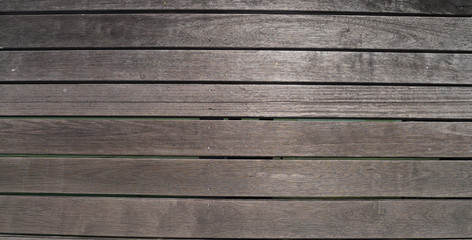 Wooden deck
