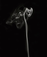Smoke alien - incense smoke trail