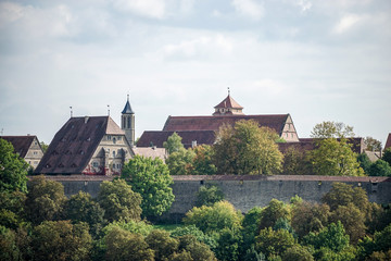 Fototapeta premium View over the City of Rothenburg