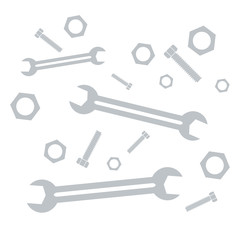 Nice picture of a colored tools