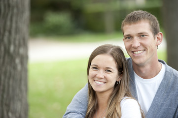 Fototapeta premium Young Happy Couple