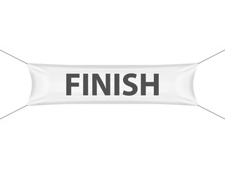 Finish banner