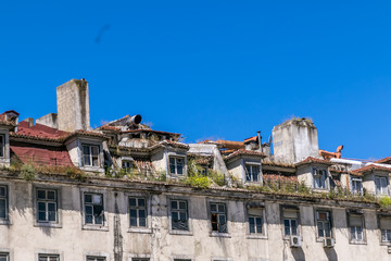 Fototapeta na wymiar Lissabon Hausfassade