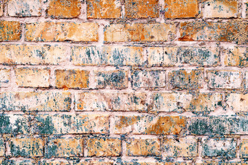 Brick texture with scratches and cracks