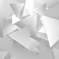 Fototapeta premium Vector Polygonal Material Design. Used opacity layers