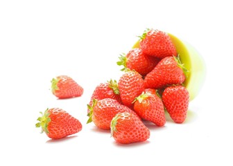 Fresh ripe strawberries