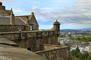 Edinburgh city panorama