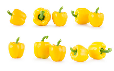 Yellow Bell pepper collection